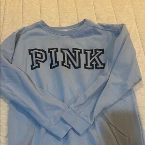 PINK Victoria's Secret Light Blue Kids Sweatshirt